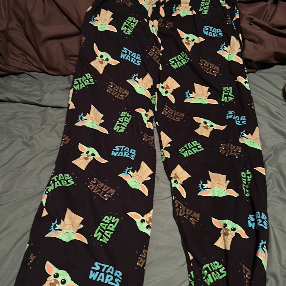 Mens Baby Yoda Grogu Pajamas